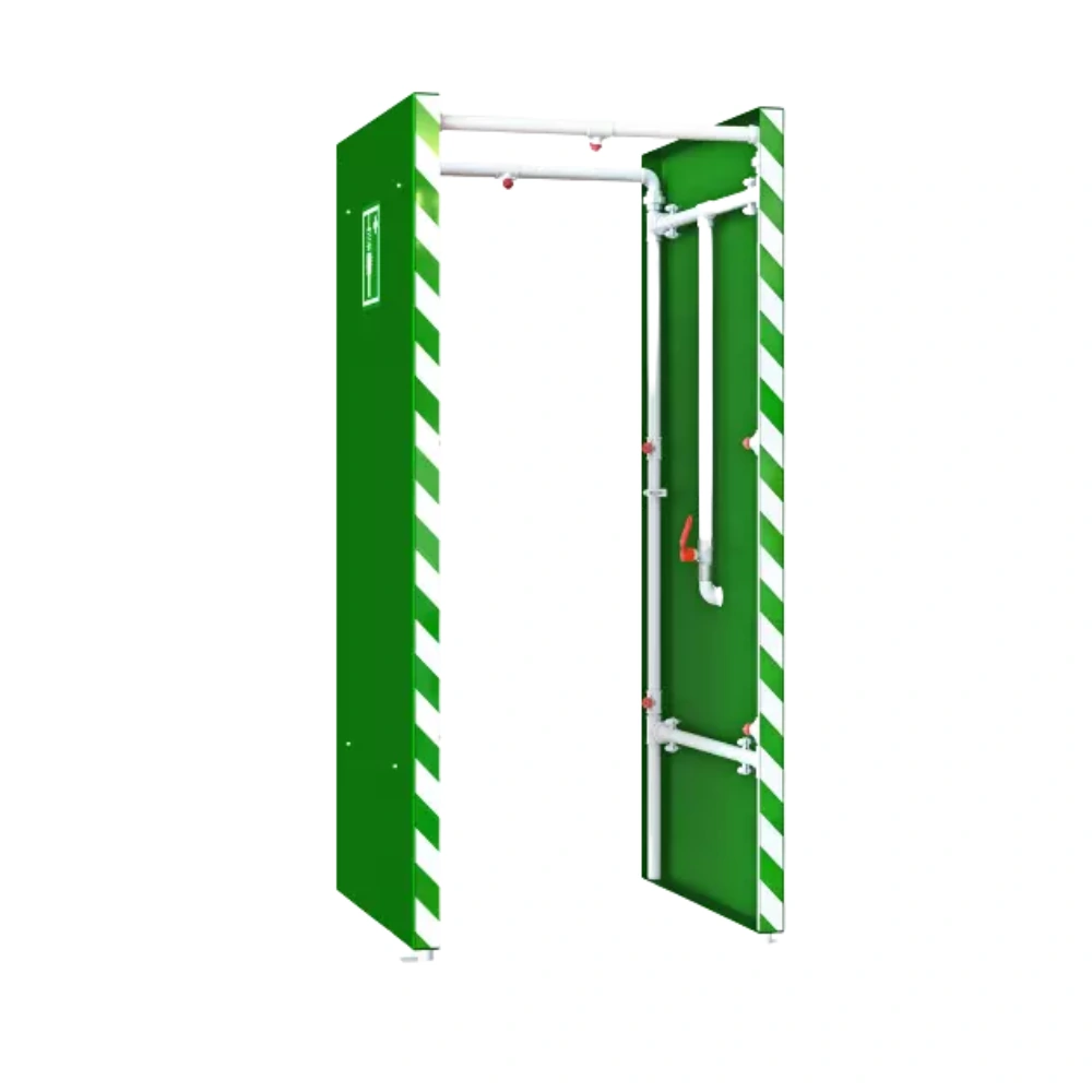 DUCHA DE DESCONTAMINACIÓN DE EPI CALENTADA Y AISLADA HUGHES SAFETY SHOWER